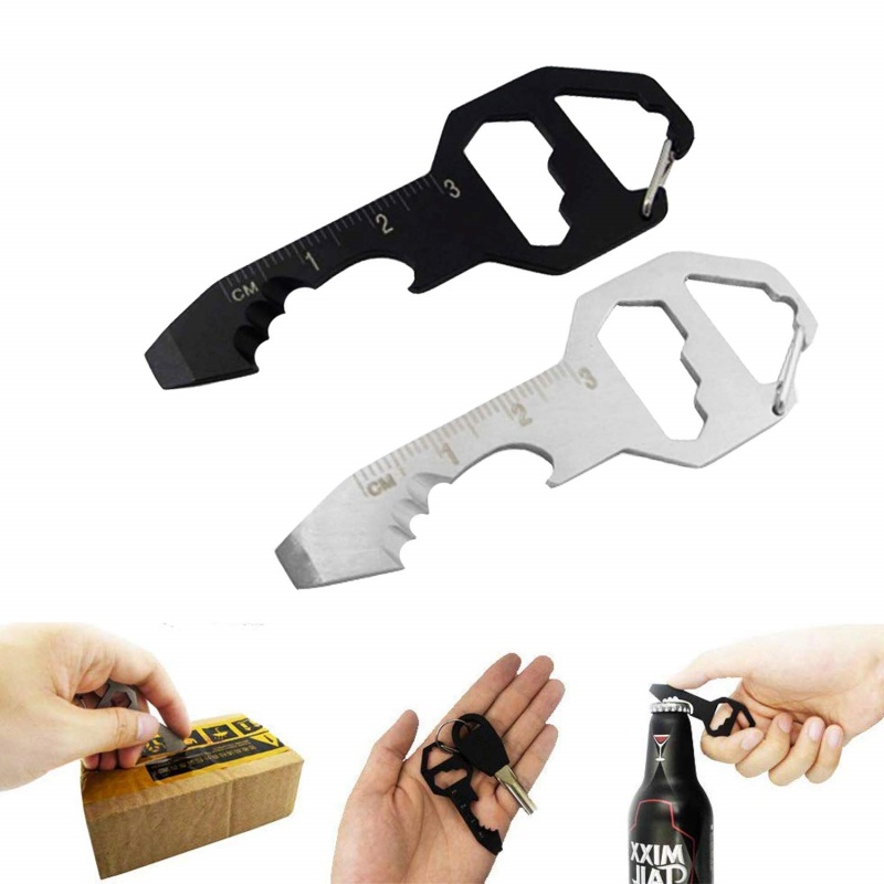 Edc Carry All - Roestvrij staal 6-in-1 EDC Pocket Multitool