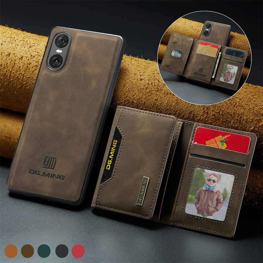 Money Clip Magnetic - Luxe Magnetisch Lederen Portemonnee Hoesje Voor