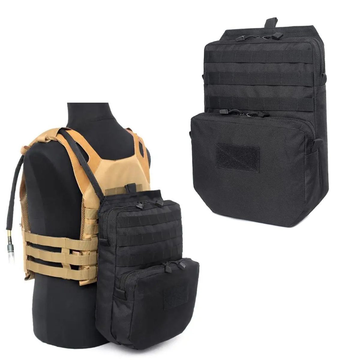 Edc Deep Carry - Outdoor Molle Bag Camping Hydratatierugzak Jachtuitrusting