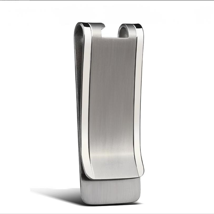 Wallet Slim Titanium - Solide titanium geldclip portemonnee creditcardhouder voor