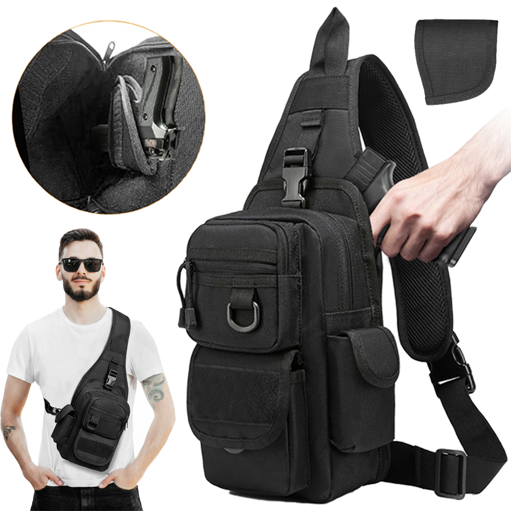 Edc Concealed Carry Backpack - Tactische pistooltas Verborgen draagtas voor wapens