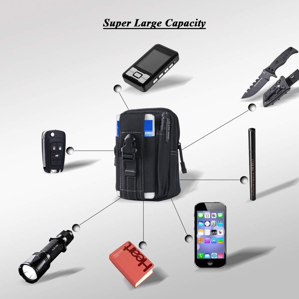 Tactische Molle Belt Pouch Mil - Edc Carry Belt Pouch recensie en prijs