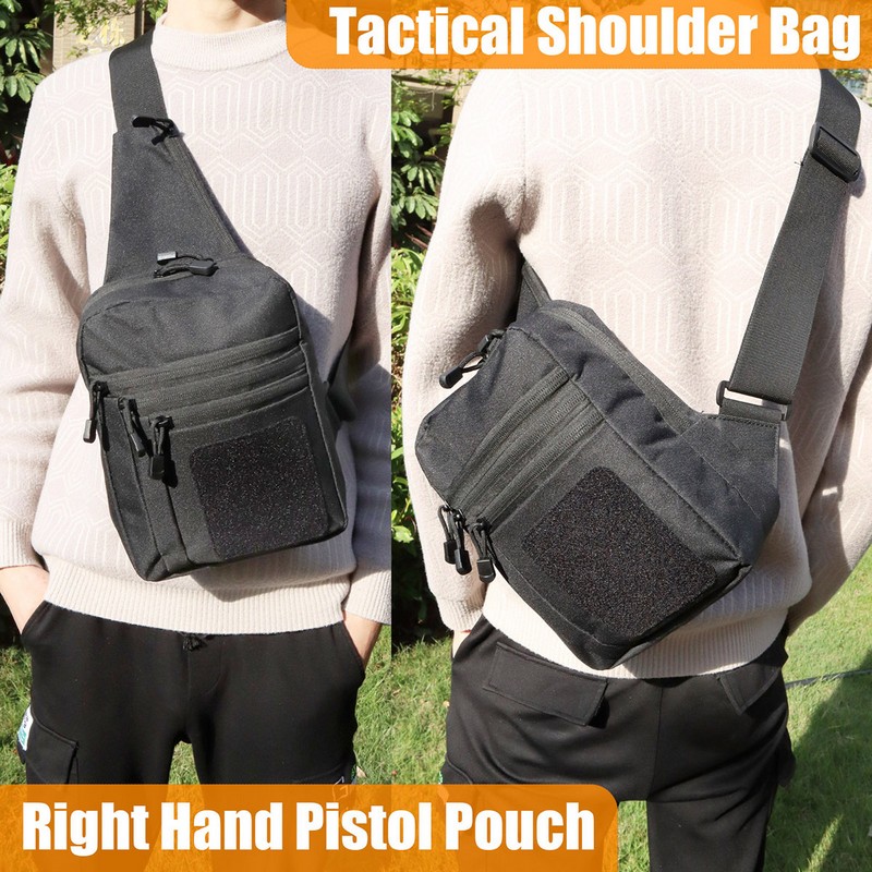 Nieuwe tactische borsttas pist - Edc Concealed Carry Backpack recensie en prijs