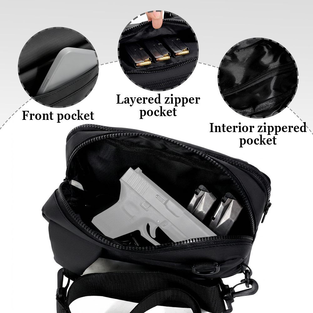 Tactische pistooltas Verborgen - Edc Concealed Carry Backpack recensie en prijs