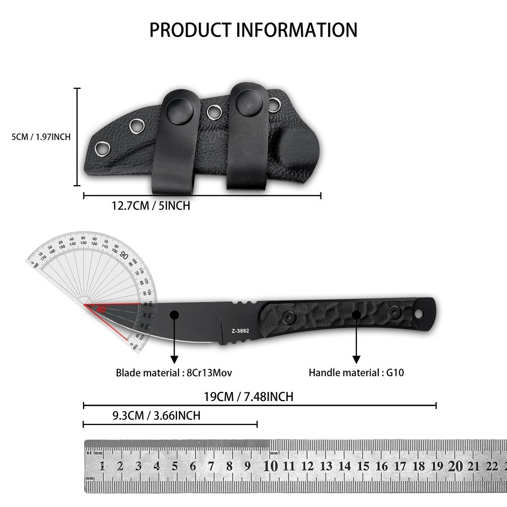 Z3882 Compacte Camping Visseri - Edc Everyday Carry Knives recensie en prijs