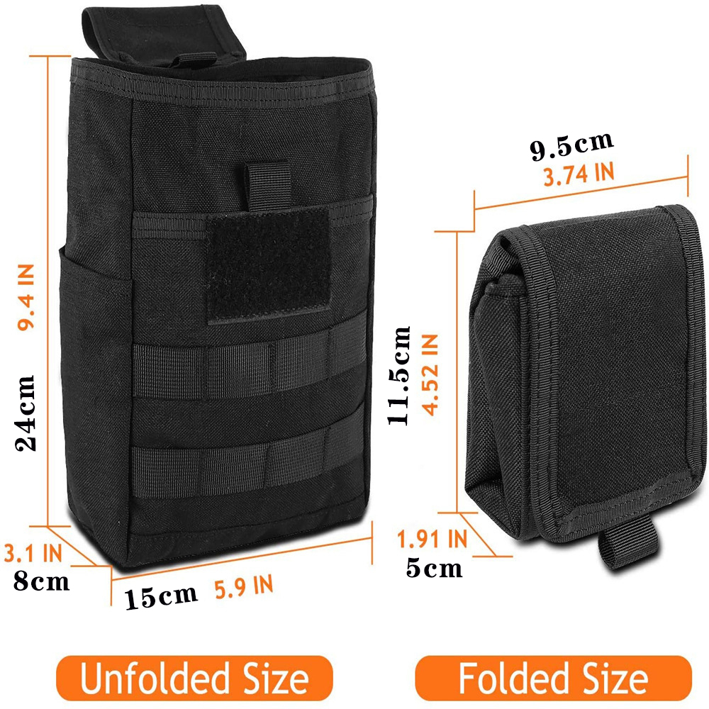Opvouwbare Molle Dump Drop Pou - Edc Able Carry recensie en prijs