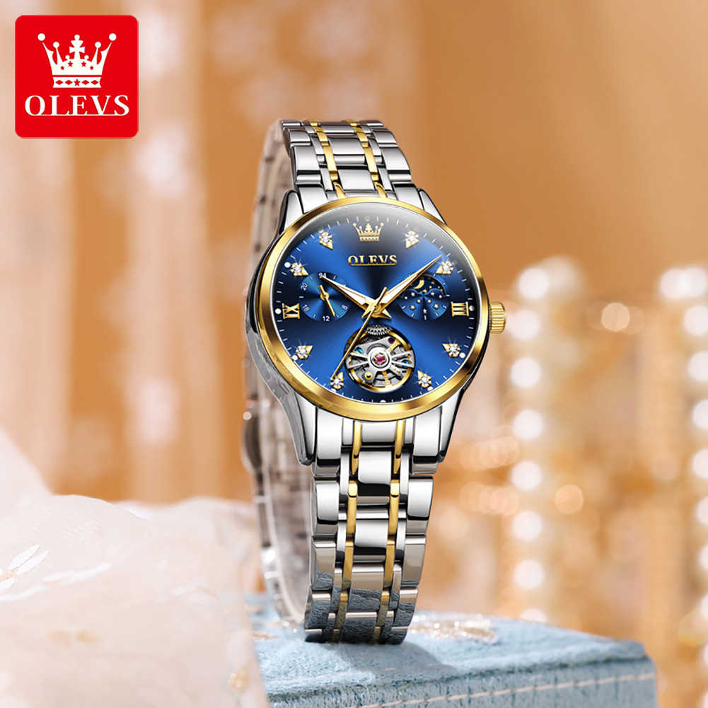 Olevs Vrouwen Horloges Luxe To - Watch Winder Compact recensie en prijs