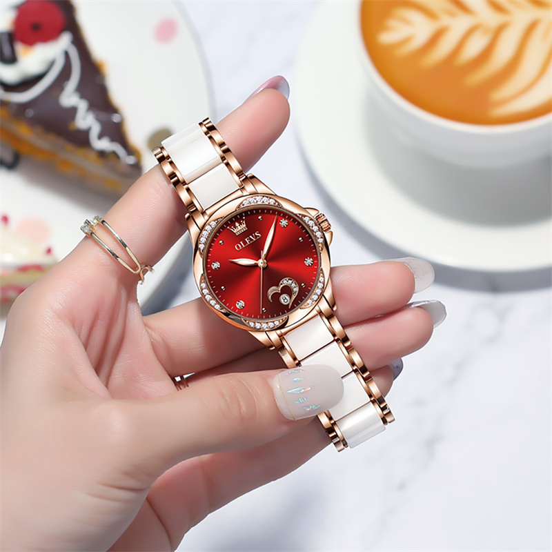 OLEVS Dameshorloge Vrouw Luxe  - Watch Winder Compact recensie en prijs