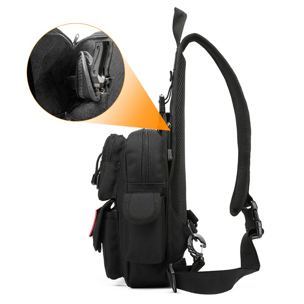 Verborgen draagtas voor pistoo - Edc Concealed Carry Backpack recensie en prijs