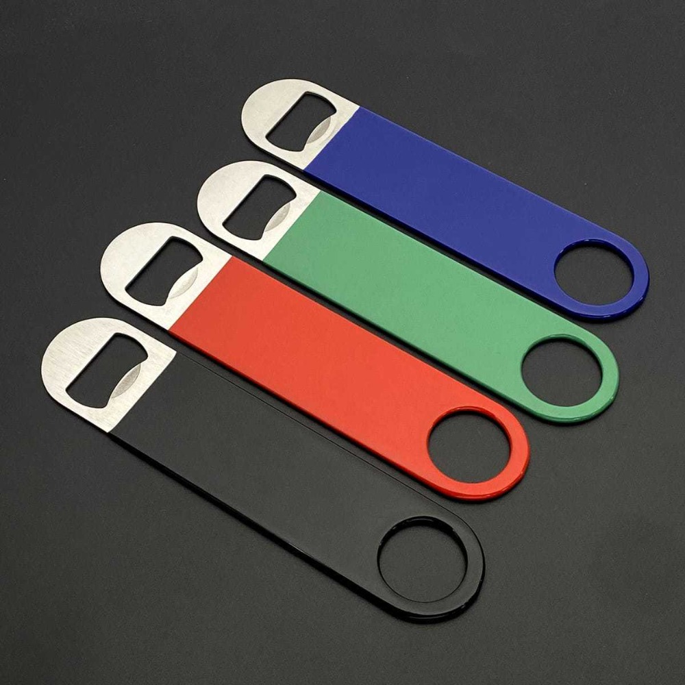 Bartender flesopener, platte s - Bottle Opener Keyring recensie en prijs